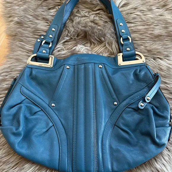 Like NEW - B. Makowsky Classic leather Bag - Reg $300 - Picture 1 of 15